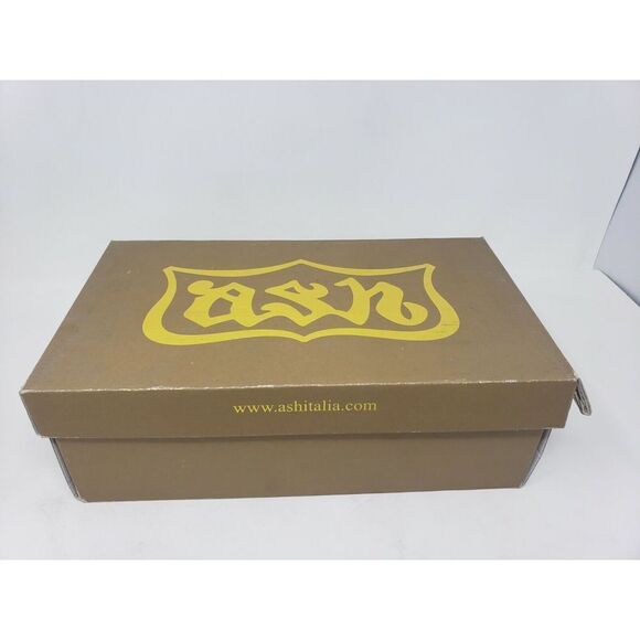 ASH WOMENS AS-WINNIE FUR ANIMAL PRINT LIGHT BEIGE WEDGE SIZE EUR 39M US 8,5 NIB - Picture 4 of 11